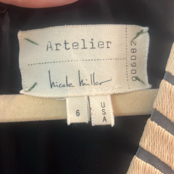 NICOLE MILLER ARTELIER Lace Dress, Size 6 (fits 2-4) - Picture 8 of 13